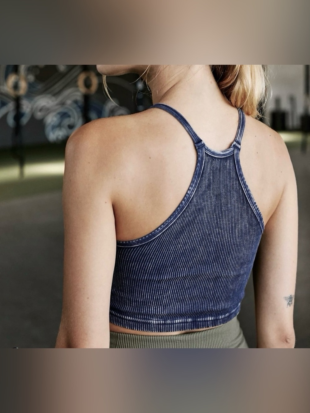 NWOT FP Movement Happiness Runs Crop Tank - Picture 3 of 12